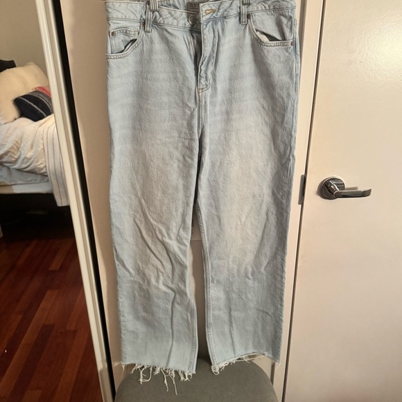 PRIMARK wide leg jeans with raw hem - Picture 2 of 6